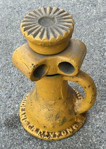 Joyce Cridland No. 101 Heavy Duty Industrial 15 Ton Screw Jack USA Made Vintage