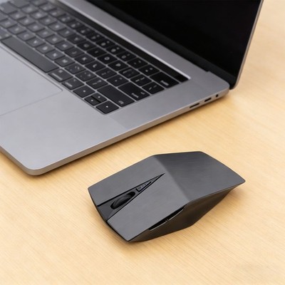 Kabellose Maus Mit Einstellbarer DPI-Zahl Leise Ergonomisch 2 4 GHz Grau R8O2