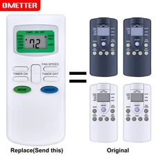 Remote Control For Carrier Air-V RV Air Conditioners 12-50095-00 12-50074-00