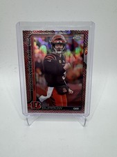 2025 Topps Chrome Pigskin Refractor #61 Joe Burrow