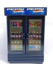 Domek dla lalek Podwójne drzwi Pepsi Chłodziarka Lodówka Napój Miniaturowe akcesoria