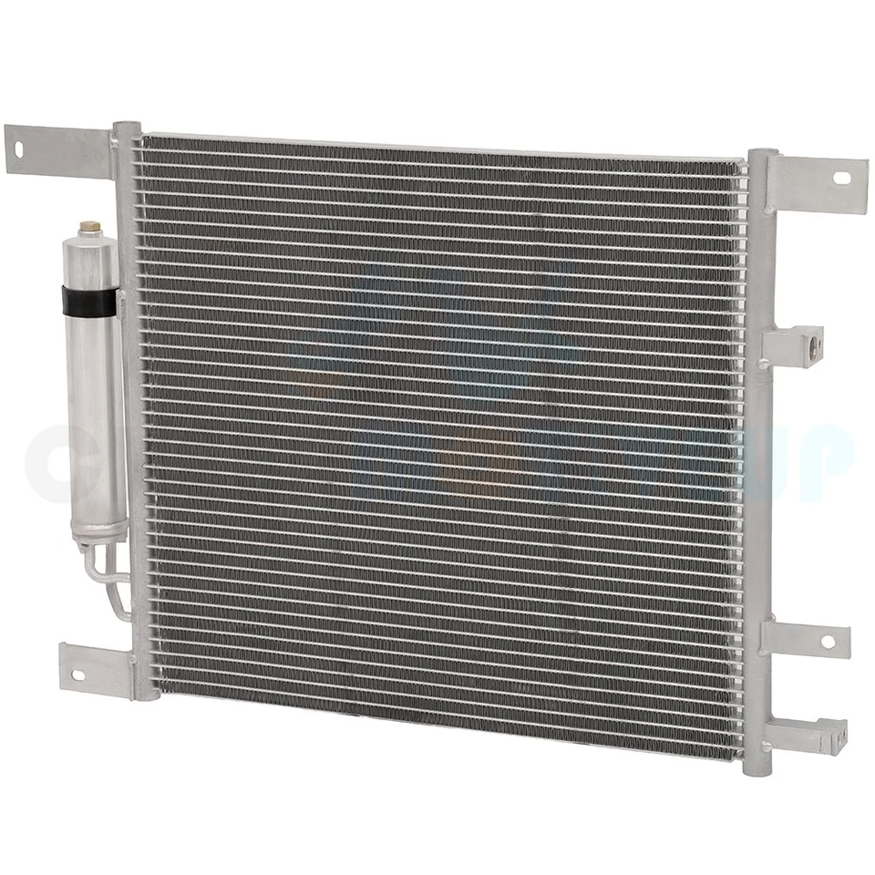A/C Air Conditioning Condenser with Receiver Drier for 12-19 Nissan Versa 1.6L - Image 2 of 4