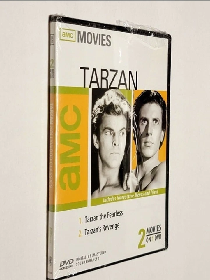 Tarzan (DVD, 2-Pack) Tarzan the Fearless, Tarzan's Revenge BRAND NEW - Image 3 of 4