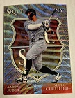 2025 Panini Select Certified Aaron Judge Silver Wave Prizm /199 New York Yankees