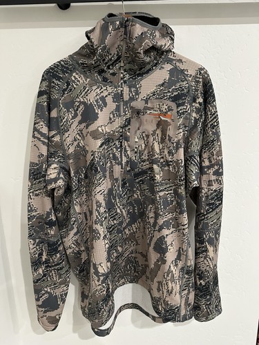 Sitka Core Heavyweight Hoodie Optifade Open Country Size XL Polygiene Material