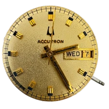 Vintage Accutron Day/Date Tuning Fork Men's Wristwatch Movement 2182 USA