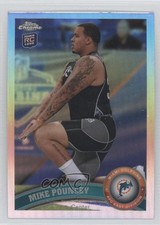 2011 Topps Chrome Refractor Mike Pouncey #66 0a1