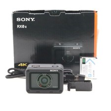 MINT Sony RX0 II 15.3 MP 1 Sensor Ultra-Compact Camera - Black, A3773