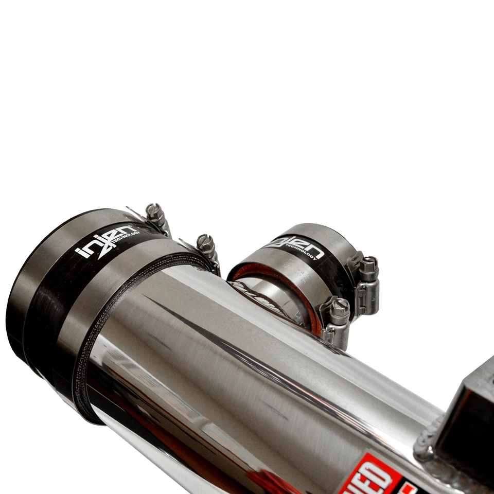 Entrada de aire frío pulido de aluminio Injen PF1953P para Nissan Titan 2017-23 5,6 L V8 Foto 4 de 4