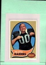 1970 Topps #116 Jim Otto VG Very Good Raiders ID:47831