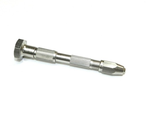Pin Vise Swivel Head 2 Chuck 4 Sizes Hand Drill Tool Capacity Range 0-1/8" - Picture 3 of 8
