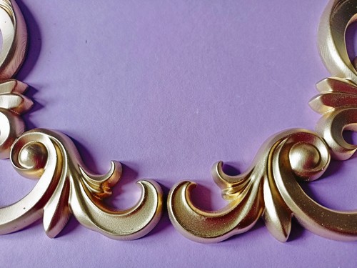 Gips Stuck Ornament "Pride" in Weiß Gold Silber etc. Relief Stuckverzierung - Bild 15 von 49