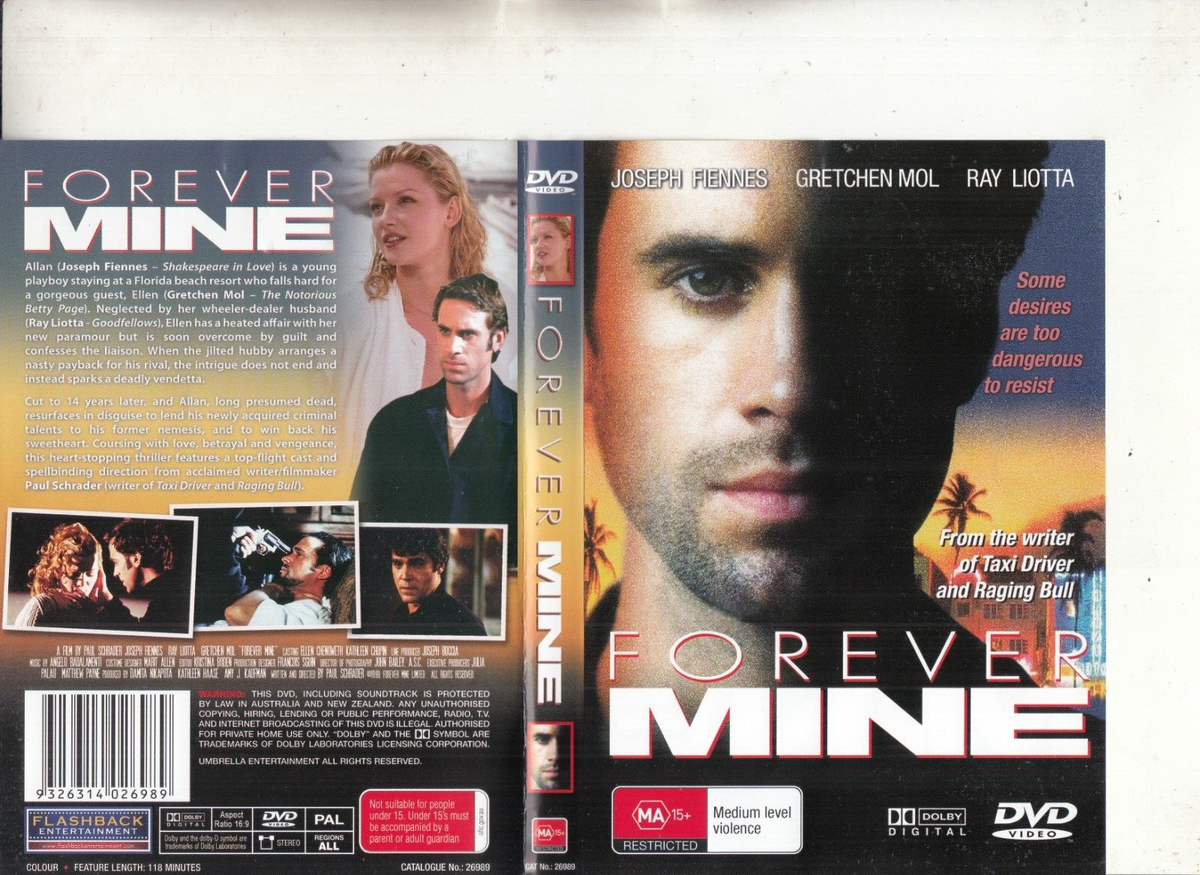 Forever Mine-1999-Joseph Fiennes-Movie-DVD | eBay