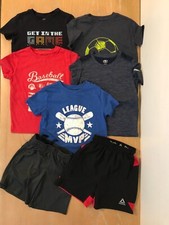 Cat  Jack, Reebok, Athletic Works, Other Boys Summer Clothing Lot of 7 Size 4-5