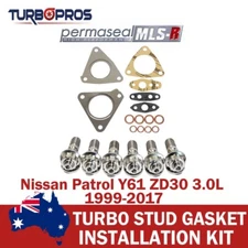 Permaseal MLS-R Turbo Titanium Stud & Gasket Kit For Nissan Patrol Y61 ZD30 3.0L