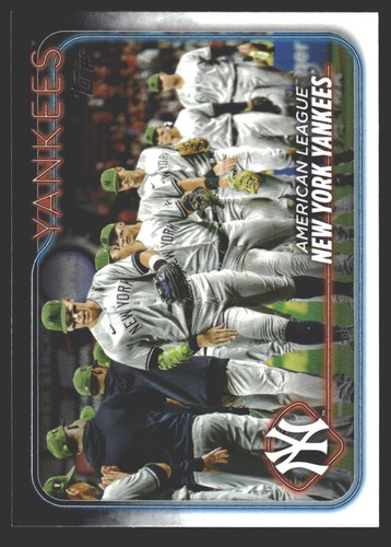 2024 Topps #301 New York Yankees | Baseball Card