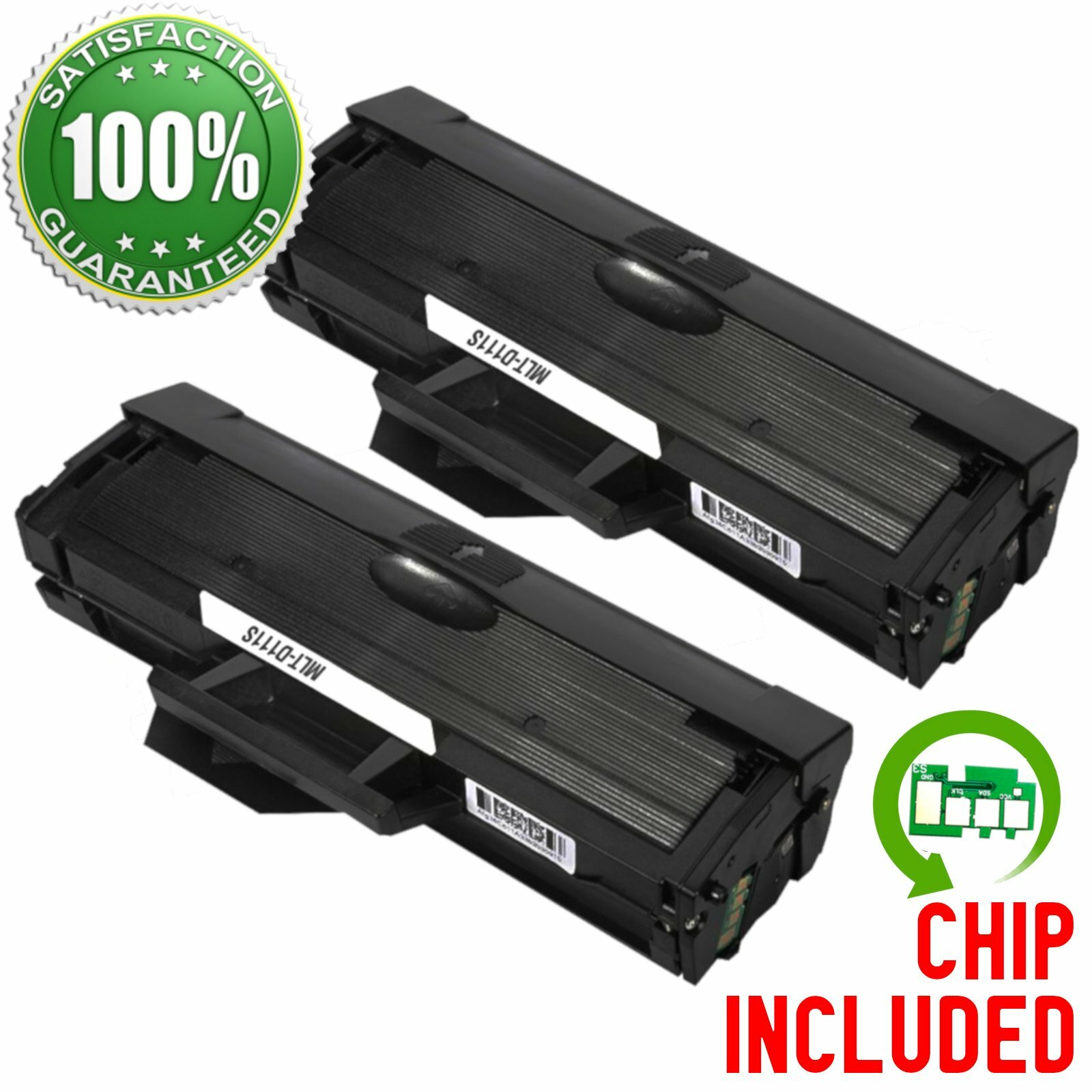 2PK MLT-D111S Toner Cartridge For Samsung 111S M2020W M2024W M2070FW M2070W