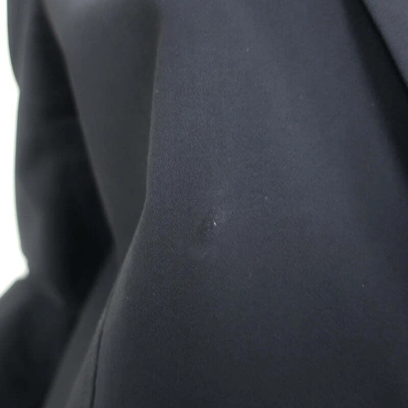 Blazer Helmut Lang Superpuesto Frontal Negro Elástico Lana Talla 10 Foto 2 de 4