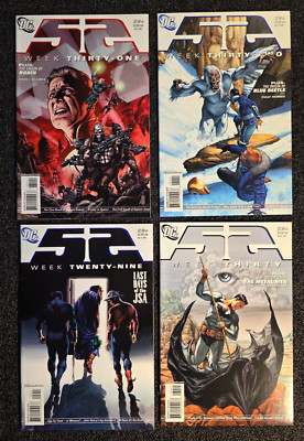 52 WEEK 29 30 31 32 LOT Key 1st app LADY STYX Full Run DC JG JONES V 1 SET