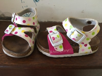 Sandali Snoopy 0916114 bianchi fantasia floreale per Bambina | Pittarello