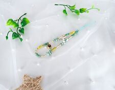 Handmade Shell Kawaii Beaded Phone Charm Accessories Blue Boho Phone Charm Beads