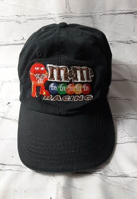 Vtg Port And Company Black M&M Racing Chocolate Candy 