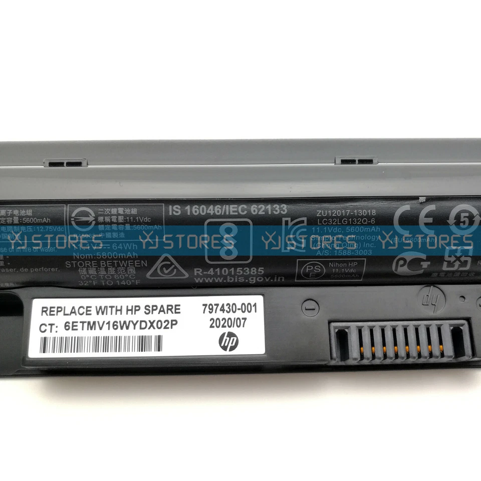 正品 DB06XL 5600mAh 电池 适用于惠普 ProBook 11 EE G1 G2 HSTNN-IB6W HSTNN-LB6Q — 第 3/4 张图片