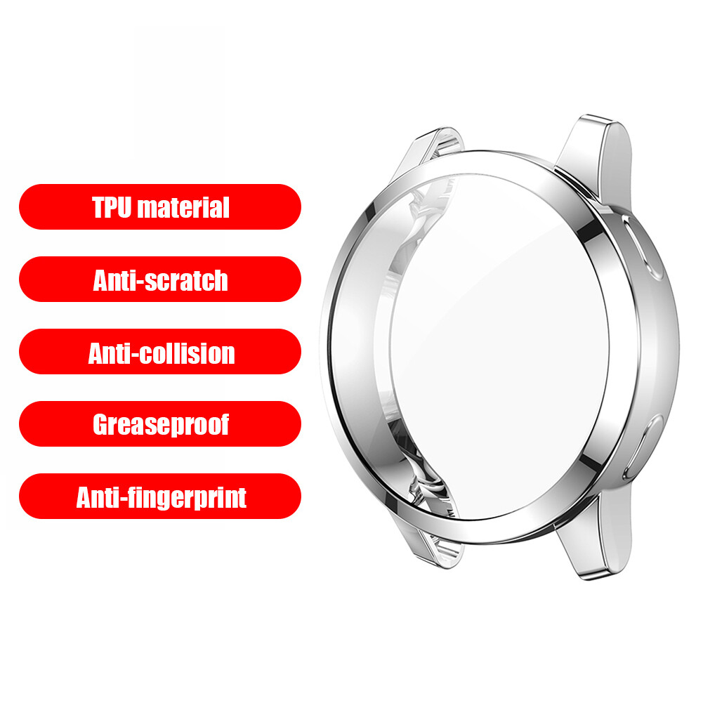 H1 For Garmin Venu 2S / Vivoactive 4S Smart Watch Protective Case TPU