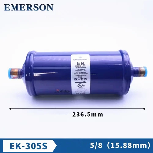 Emerson Liquid Line Filter Drier EK-305S welding 16mm Coolant Drying Filter