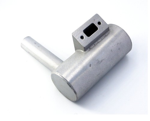 Silenciador de escape lateral de aluminio para motor de gasolina para avión modelo de radiocontrol - Imagen 5 de 6
