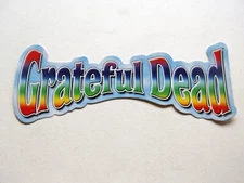 Grateful Dead Rainbow Logo Sticker 2004 C&D Visionary Inc 6" Die-Cut Tie Dye