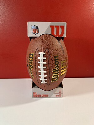 Wilson NFL Bronze Series Official Size Football 