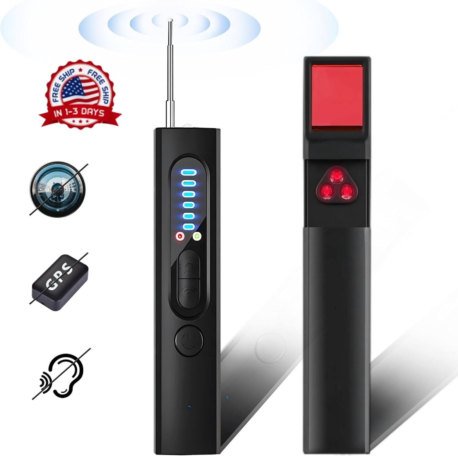 Detector De Camara Escondida Encuentra Donde Te Estan Espiando Camara Oculta NEW