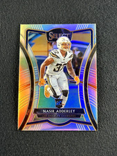 2019 Panini Select NASIR ADDERLEY Premier Level Silver RC Prizm #112 LA Chargers