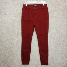 Judy Blue LA Jeans Womens Size 15/32 Red Skinny Fit High Rise Denim