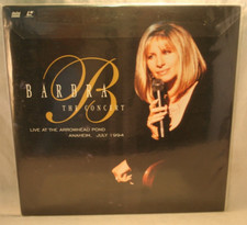 Laserdisc o  Barbra Streisand  Barbra the Concert Live at Arrowhead Pond
