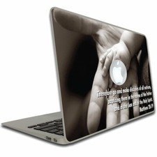 Matthew 28:19 Bible Verse Macbook Air or Macbook Pro Skin - FREE SHIPPING