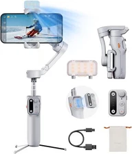 Hohem iSteady X3 Phone Gimbal Stabilizer with Magnetic Fill Light for Smartphone