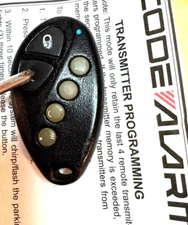 OEM CODE ALARM PROTX5 REMOTE CAR STARTER 6-BUTTON TRANSMITTER KEY FOB ELVATDB