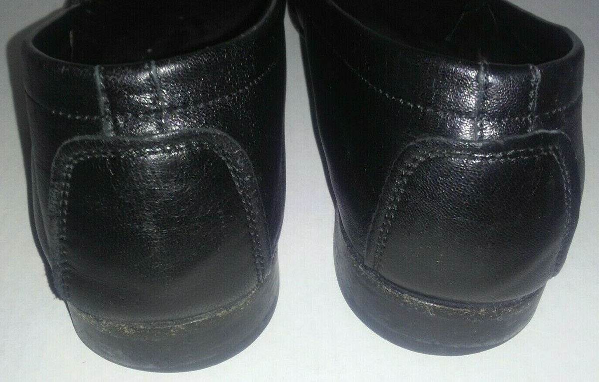 Bruno Magli Shoes Mens Size 13 Black Leather‎ Loafers Dress Made In Italy Davee Men main image 2