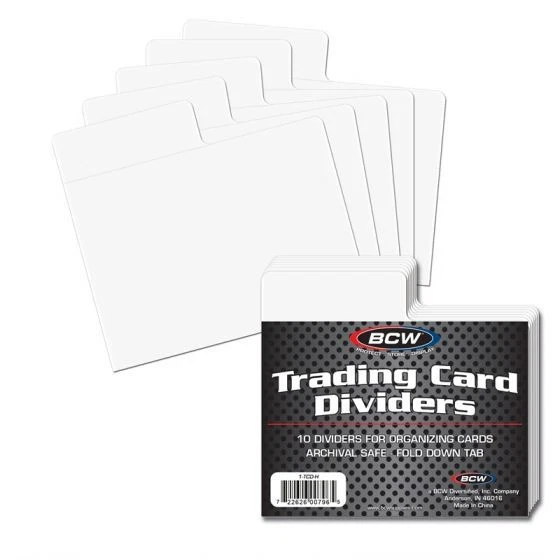 100 BCW Trading Card Dividers Horizontal 10x 10ct - Image 2 of 4