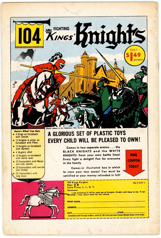 Sea Devils (1961) #19 VF+ 8.5 Howard Purcell Art and Cover - Image 2 of 2