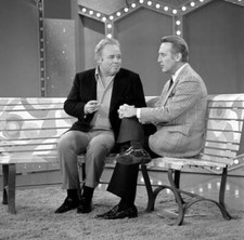Carroll O'Connor Vin Scully in The Vin Scully Show 1973 TV Old Photo