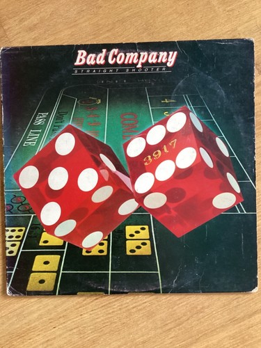 Bad Company - Straight Shooter Album LP 12" Vinyl ILPS 9304 Island Schallplatte 1975