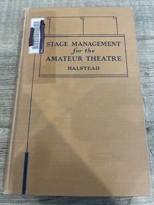 Stage management for the amateur theatre 1937