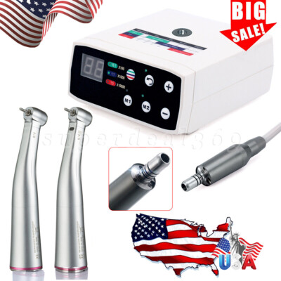 NSK Style Dental Brushless Electric Micro Motor/1:5 LED Increase Contra Angle OR