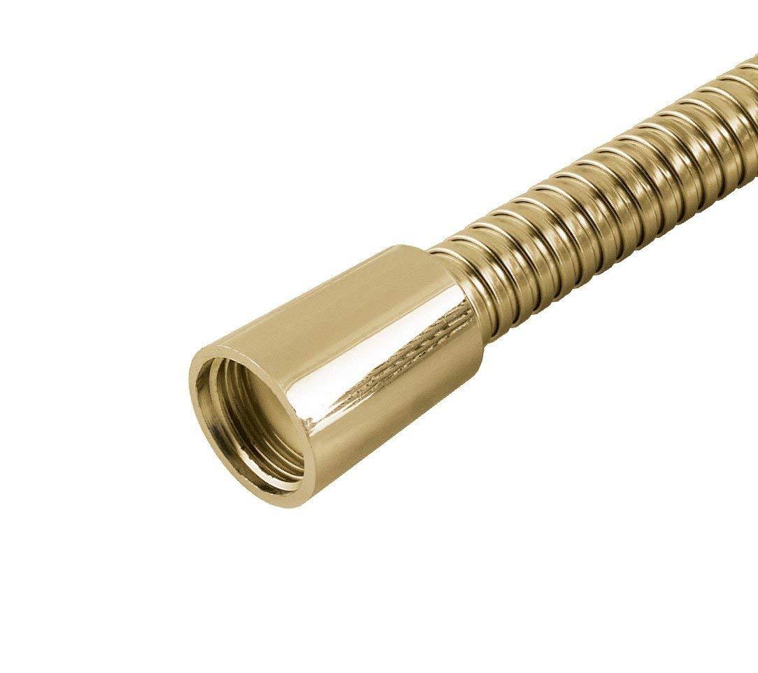 NEW 2 Meter Gold Shower Head Hose Pipe Bathroom Shower Hose Stainless