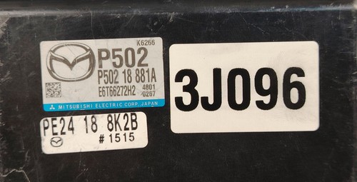 Mazda 3 AXELA BM AUTO PETROL SKYACTIVE-G Engine Control Module ECU P50218881A - Picture 3 of 12