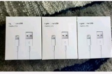 100x Lot Original USB Charger Cable Cord For iPhone 14 13 12 11 Pro Max X 8 7