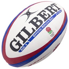 Image of Gilbert Rugby England Replica Rugby Ball - 5 Sizes Available